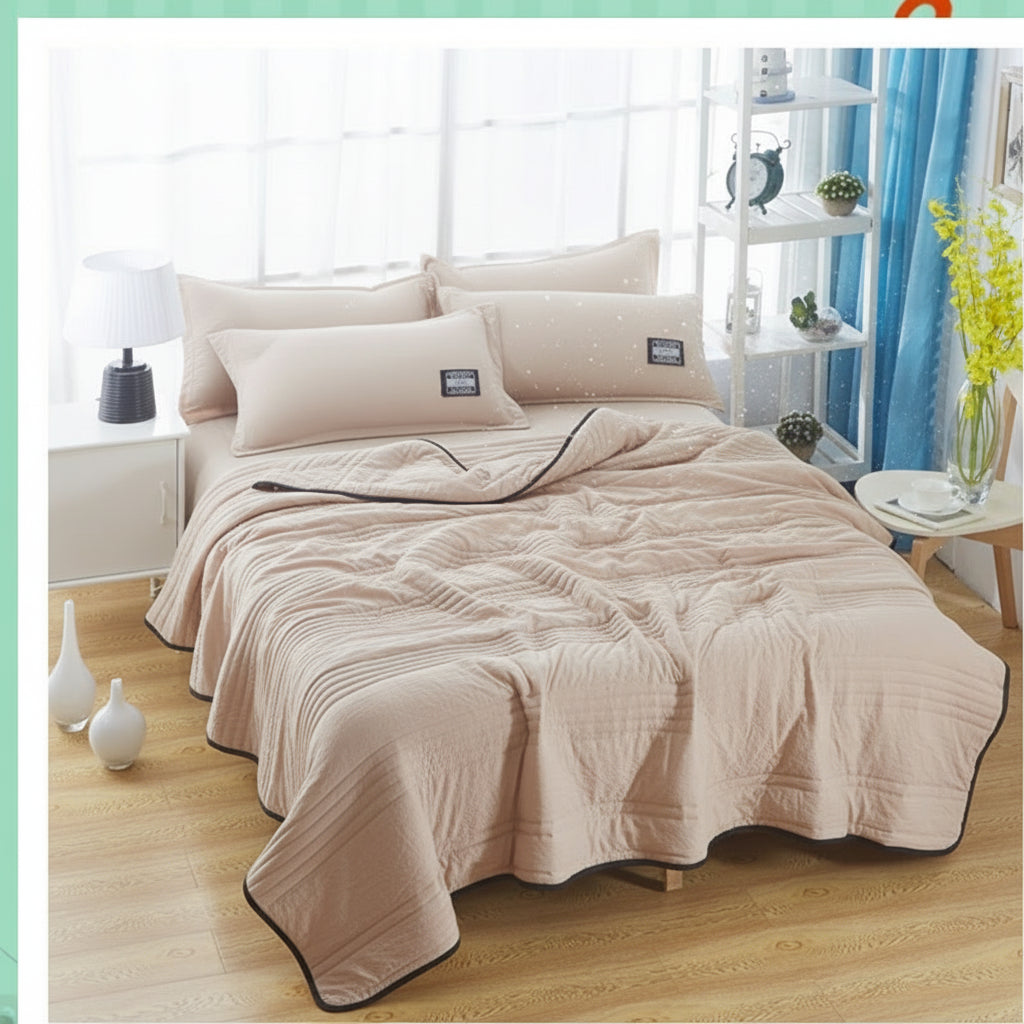 Kühlende Sommerdecke für heiße Nächte | Leicht - Generated Image 15