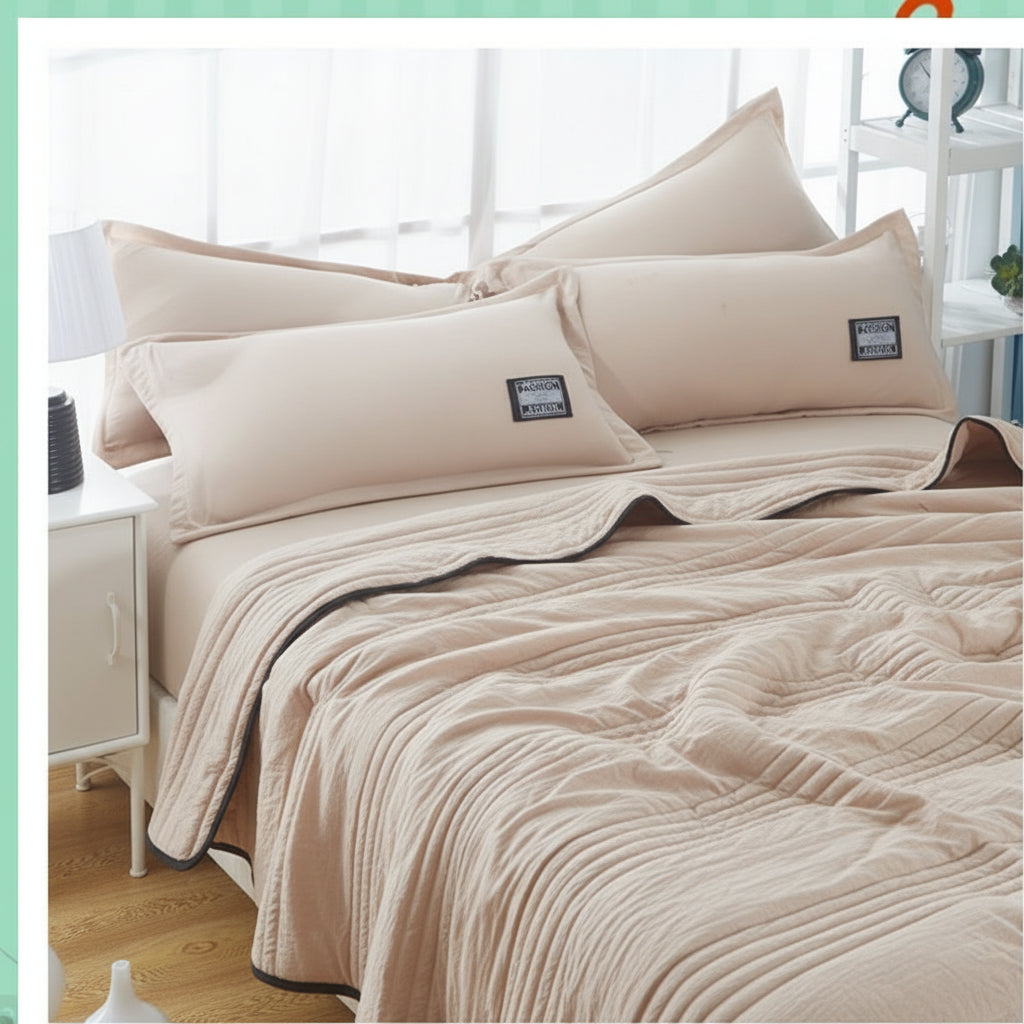 Kühlende Sommerdecke für heiße Nächte | Leicht - Generated Image 16