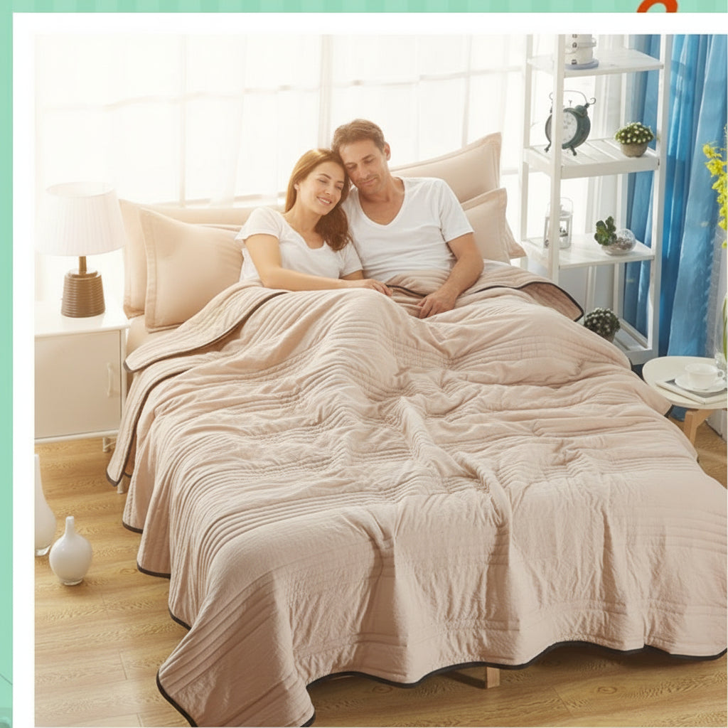 Kühlende Sommerdecke für heiße Nächte | Leicht - Generated Image 17