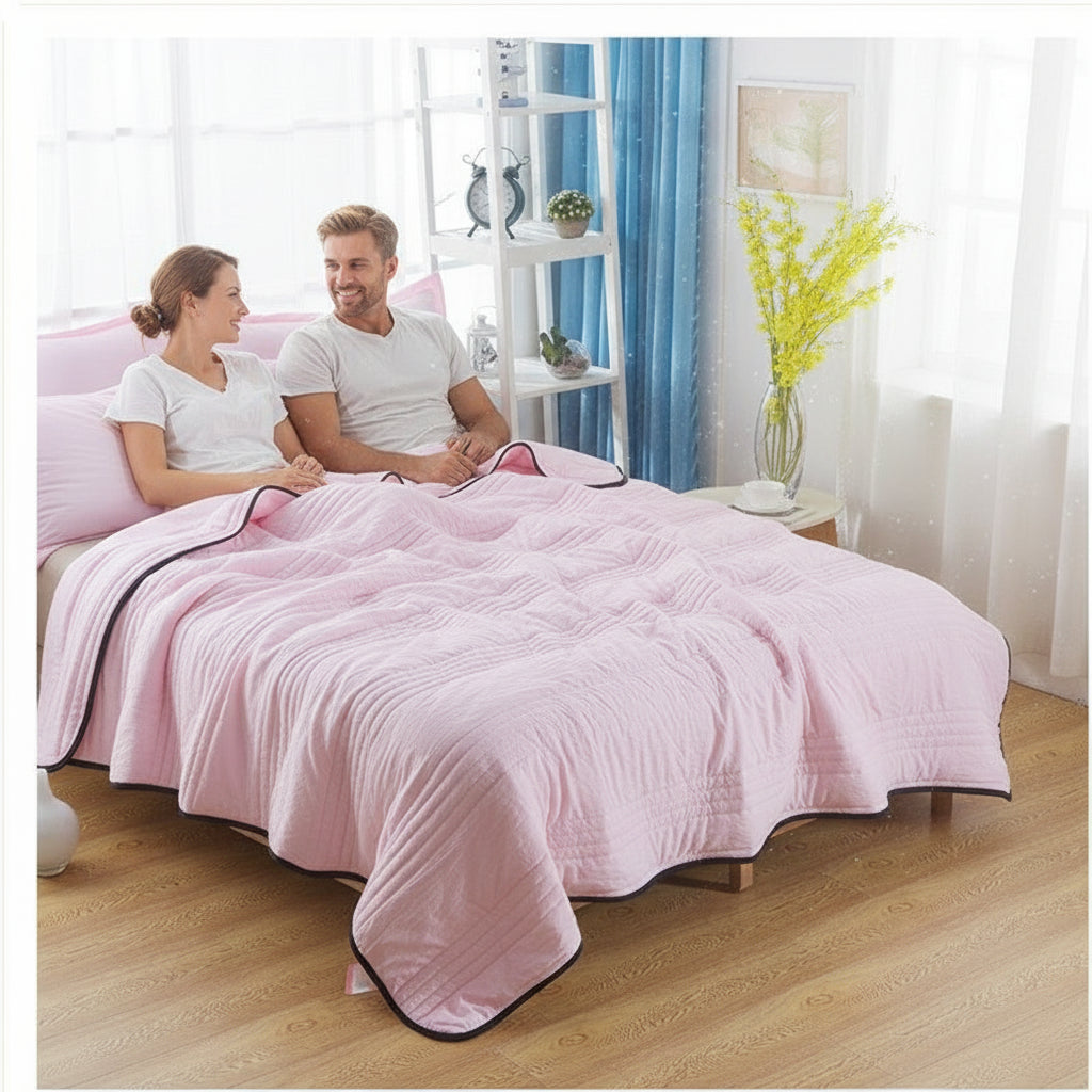 Kühlende Sommerdecke für heiße Nächte | Leicht - Generated Image 29