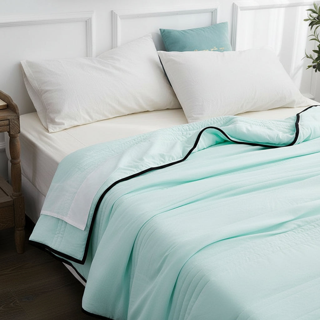 Kühlende Sommerdecke für heiße Nächte | Leicht - Generated Image 36