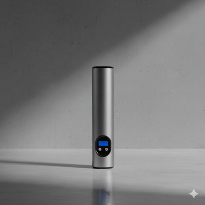 Kabelloser Akku-Kompressor für Auto/Fahrrad | Digital & Schnell - Generated Image 1