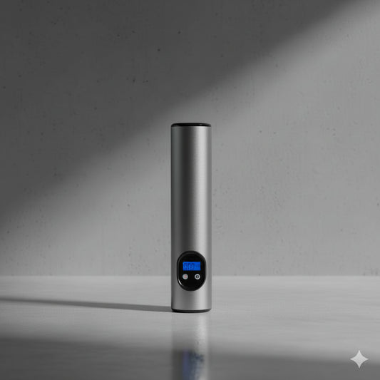 Kabelloser Akku-Kompressor für Auto/Fahrrad | Digital & Schnell - Generated Image 1