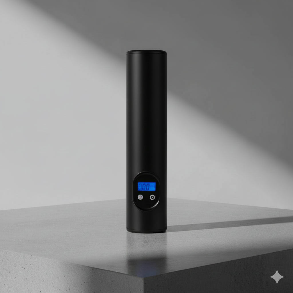 Kabelloser Akku-Kompressor für Auto/Fahrrad | Digital & Schnell - Generated Image 7