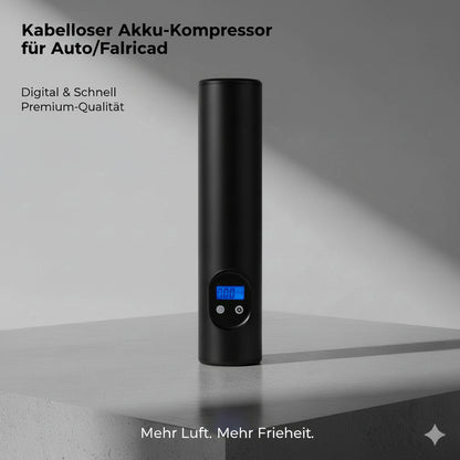Kabelloser Akku-Kompressor für Auto/Fahrrad | Digital & Schnell - Generated Image 9