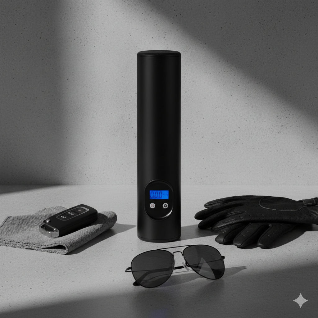 Kabelloser Akku-Kompressor für Auto/Fahrrad | Digital & Schnell - Generated Image 10