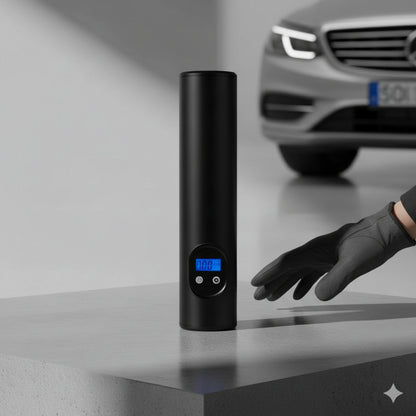 Kabelloser Akku-Kompressor für Auto/Fahrrad | Digital & Schnell - Generated Image 12