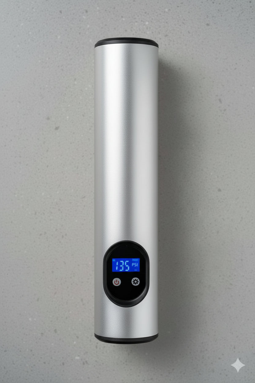 Kabelloser Akku-Kompressor für Auto/Fahrrad | Digital & Schnell - Generated Image 14
