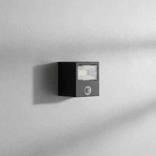 LED Wandleuchte mit Bewegungssensor | Außenbereich - Generated Image 1