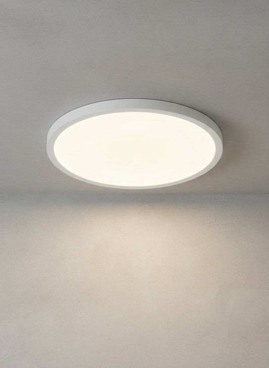 Moderne LED Deckenleuchte Schlafzimmer | Flach - Generated Image 1