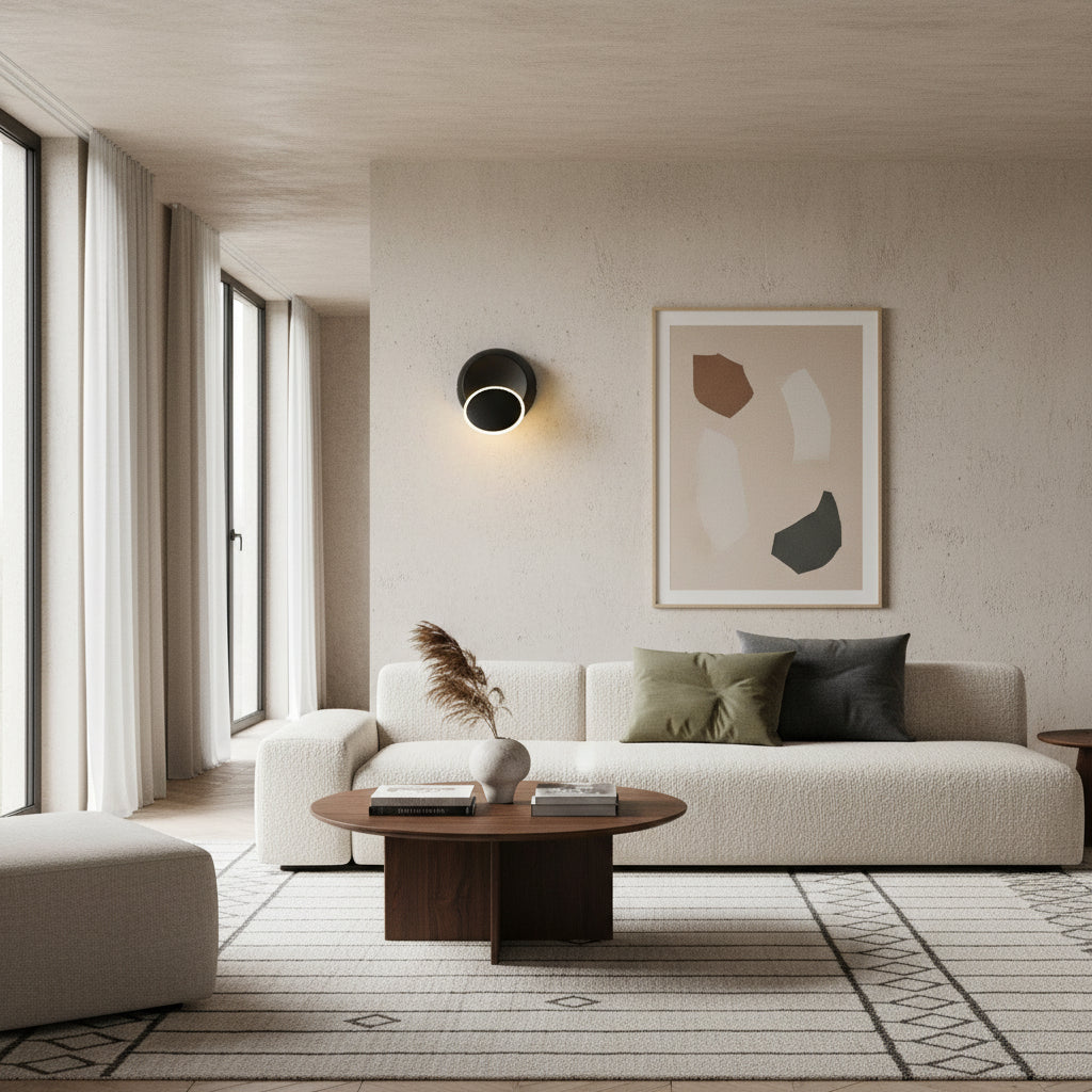 Moderne LED Wandlampe | Dimmbar | 3000K - Generated Image 3