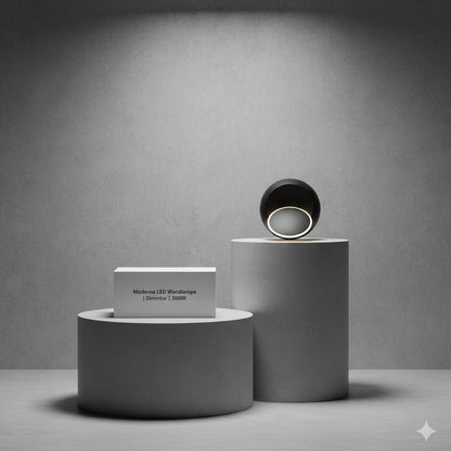 Moderne LED Wandlampe | Dimmbar | 3000K - Generated Image 6