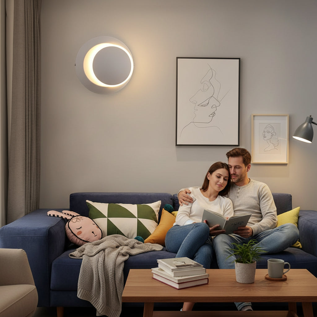 Moderne LED Wandlampe | Dimmbar | 3000K - Generated Image 10