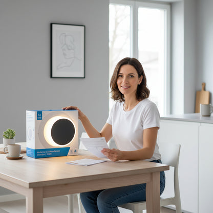 Moderne LED Wandlampe | Dimmbar | 3000K - Generated Image 11