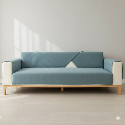 Premium Sofa-Schoner Chenille | Waschbar & Rutschfest