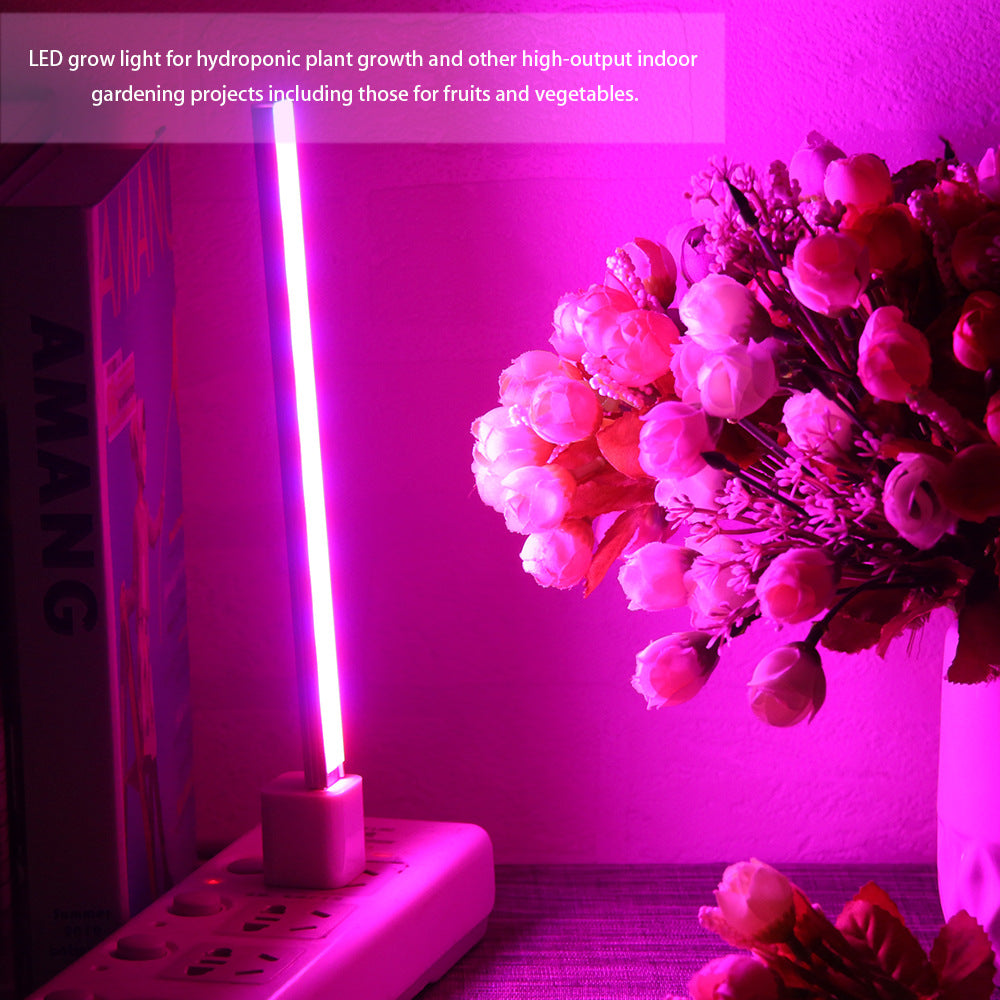 K & S | LED Pflanzenlampe 10W – USB Pflanzenlicht mit 21 LEDs für Zimmerpflanzen & Wachstum
