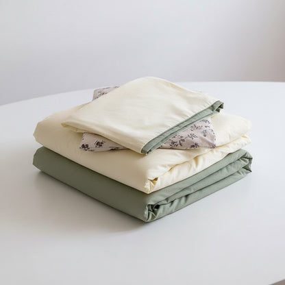 Premium Baumwoll-Bettwäsche Set Landhaus | Atmungsaktiv - Generated Image 2