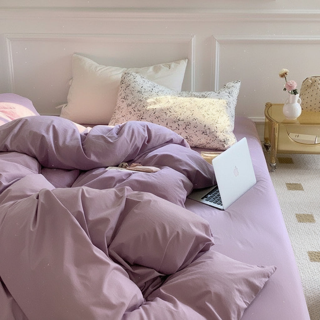 Premium Baumwoll-Bettwäsche Set Landhaus | Atmungsaktiv - Generated Image 15