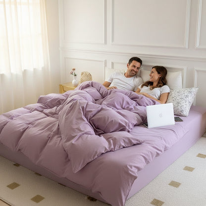 Premium Baumwoll-Bettwäsche Set Landhaus | Atmungsaktiv - Generated Image 17