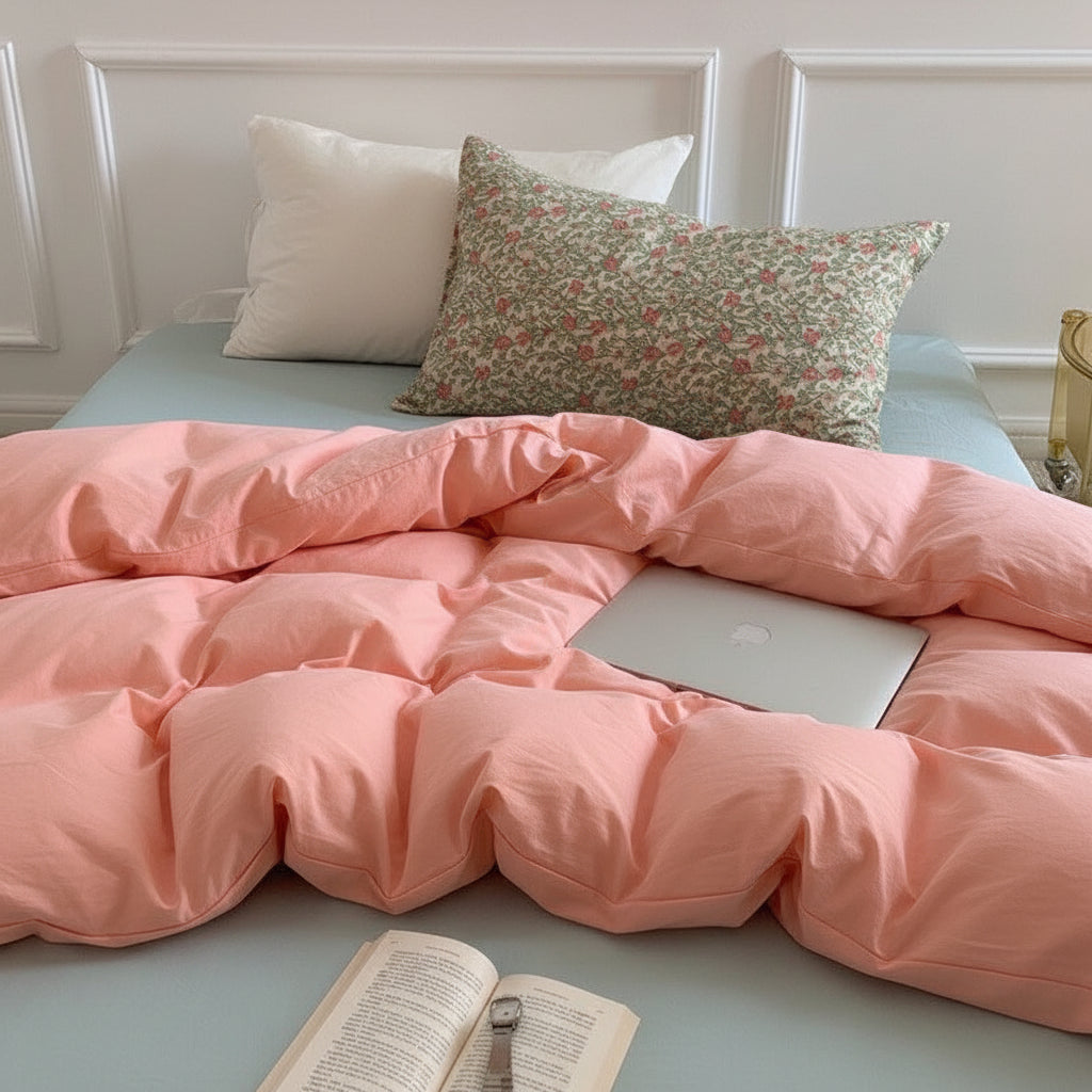 Premium Baumwoll-Bettwäsche Set Landhaus | Atmungsaktiv - Generated Image 22