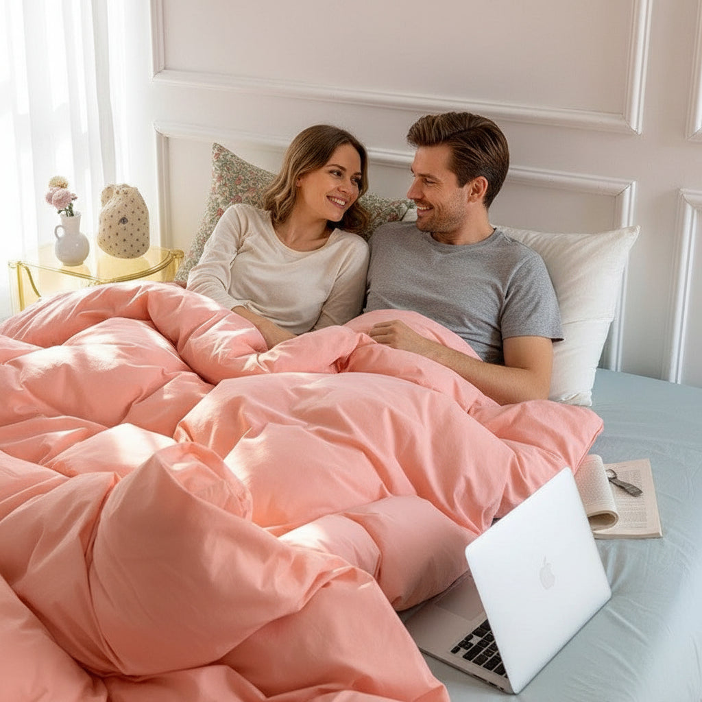 Premium Baumwoll-Bettwäsche Set Landhaus | Atmungsaktiv - Generated Image 23