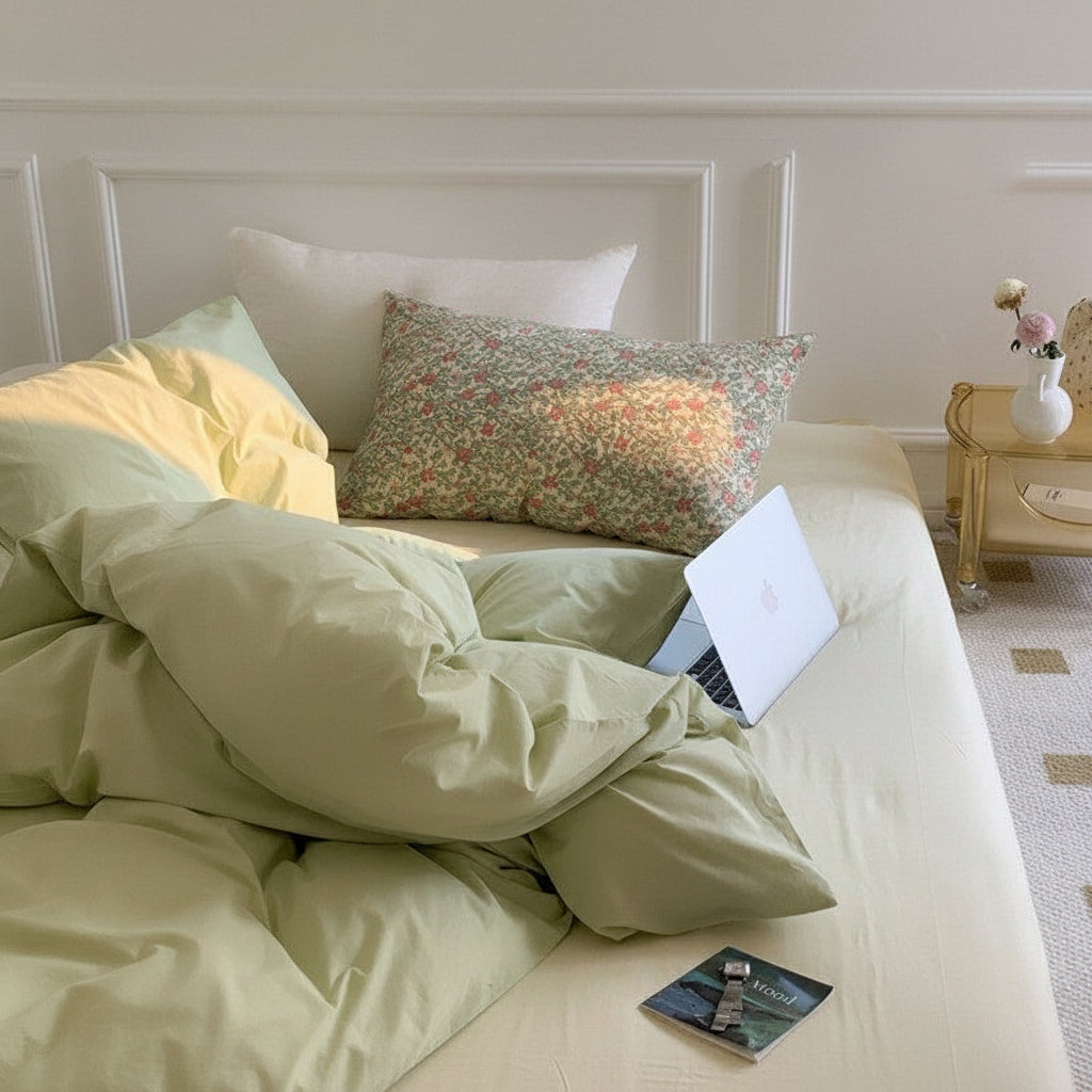 Premium Baumwoll-Bettwäsche Set Landhaus | Atmungsaktiv - Generated Image 27