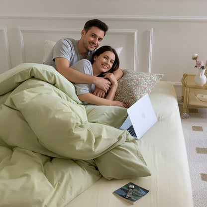 Premium Baumwoll-Bettwäsche Set Landhaus | Atmungsaktiv - Generated Image 29