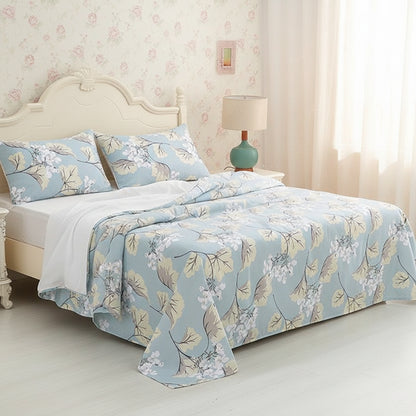 Premium Baumwoll-Bettwäsche Set | Florales Design - Generated Image 27