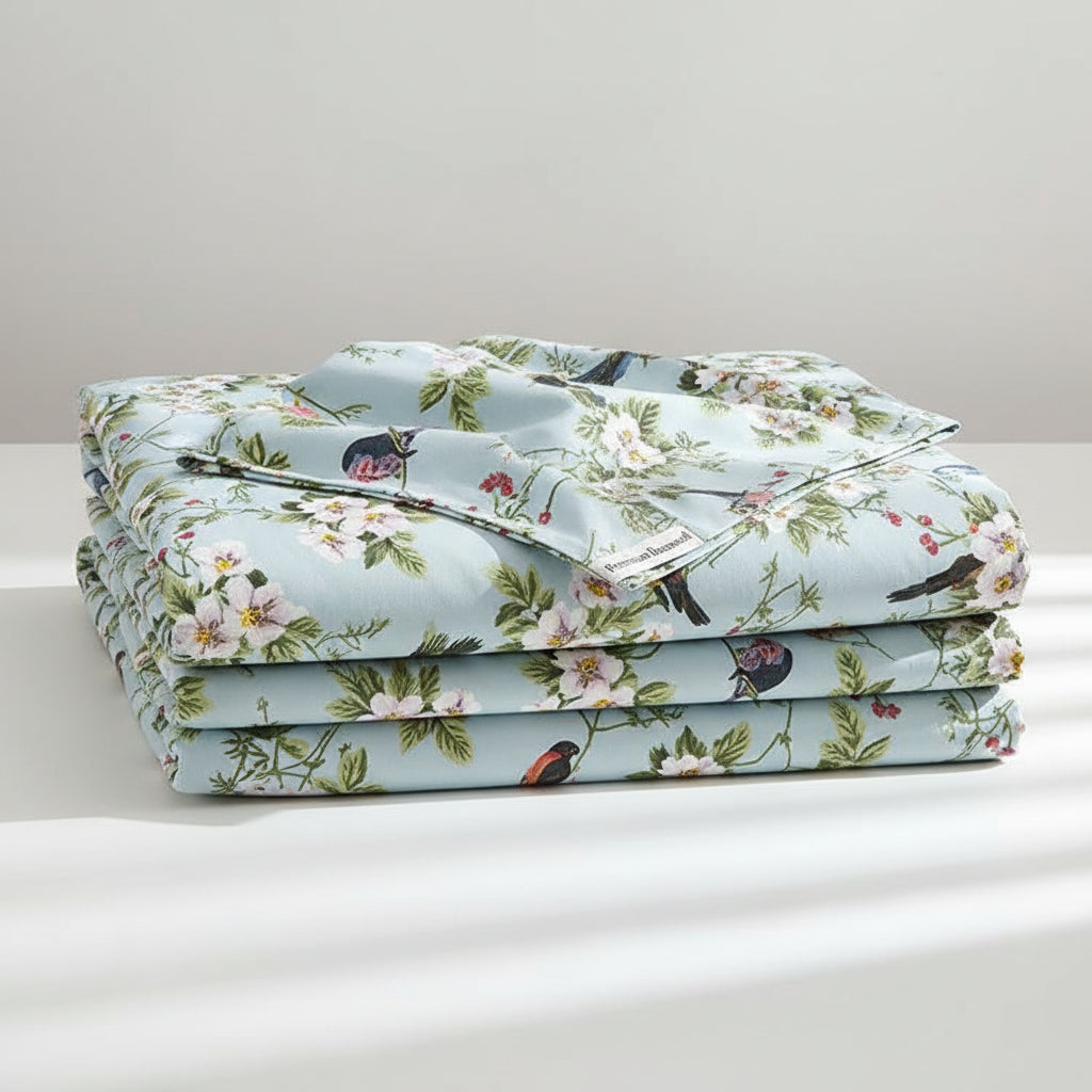 Premium Baumwoll-Bettwäsche Set | Florales Design - Generated Image 20