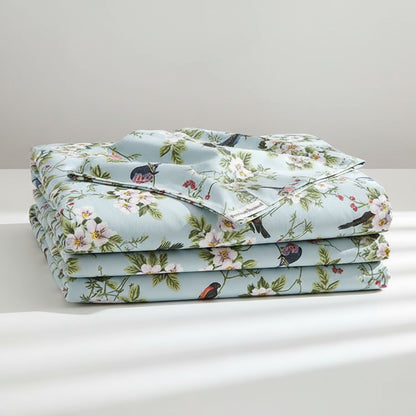 Premium Baumwoll-Bettwäsche Set | Florales Design - Generated Image 20