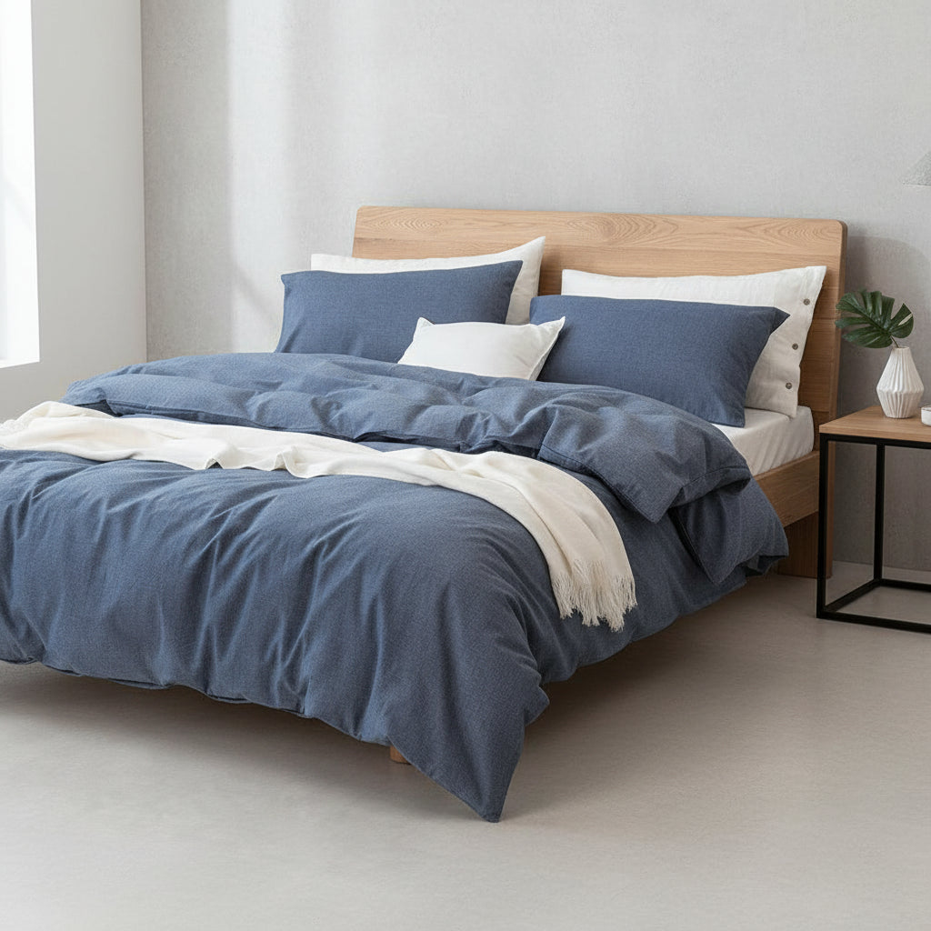 Premium Baumwoll-Bettwäsche Set | Weich & Atmungsaktiv - Generated Image 19