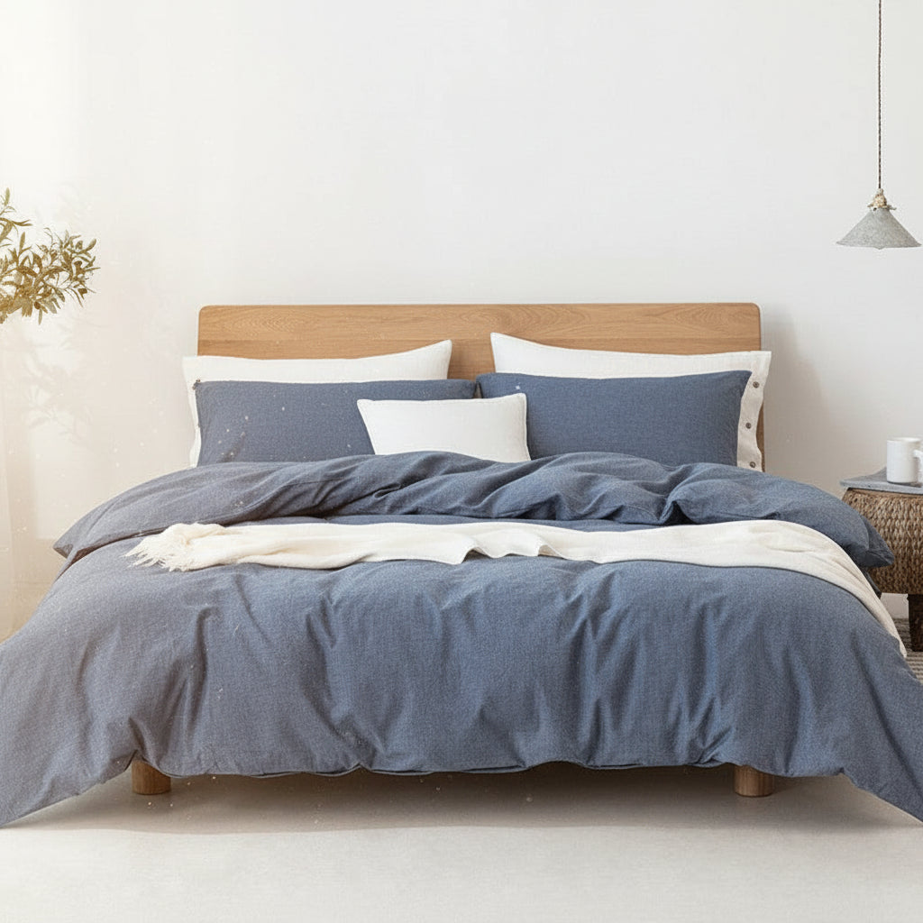 Premium Baumwoll-Bettwäsche Set | Weich & Atmungsaktiv - Generated Image 21