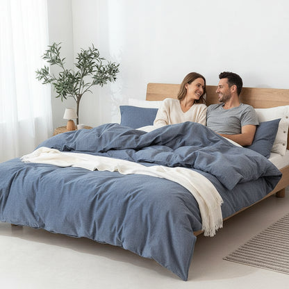 Premium Baumwoll-Bettwäsche Set | Weich & Atmungsaktiv - Generated Image 23