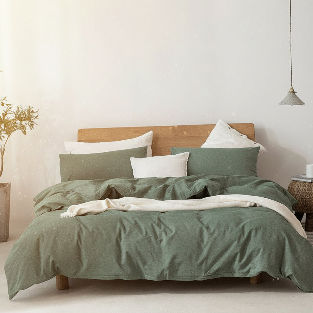 Premium Baumwoll-Bettwäsche Set | Weich & Atmungsaktiv - Generated Image 51