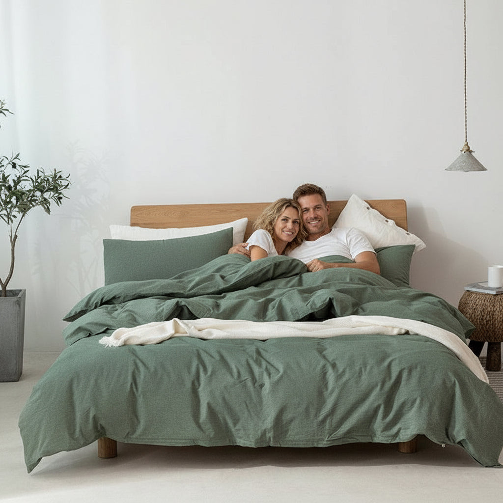 Premium Baumwoll-Bettwäsche Set | Weich & Atmungsaktiv - Generated Image 53