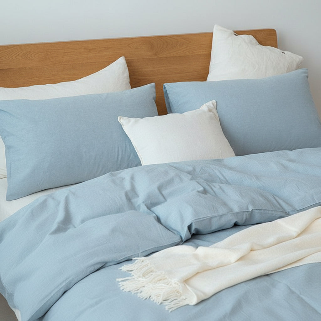 Premium Baumwoll-Bettwäsche Set | Weich & Atmungsaktiv - Generated Image 34