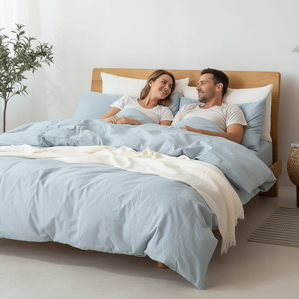 Premium Baumwoll-Bettwäsche Set | Weich & Atmungsaktiv - Generated Image 35