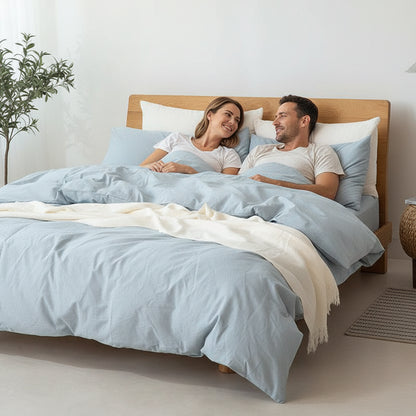 Premium Baumwoll-Bettwäsche Set | Weich & Atmungsaktiv - Generated Image 35