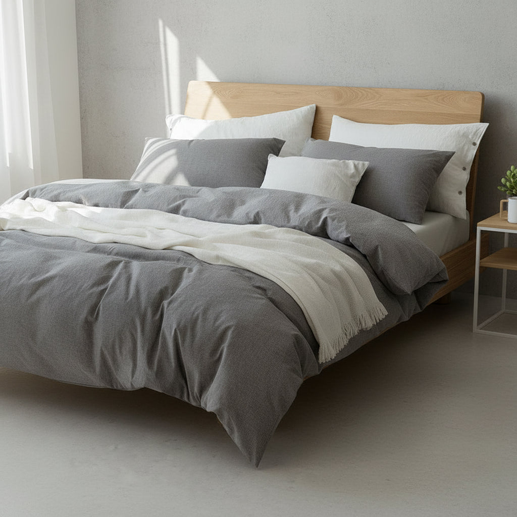 Premium Baumwoll-Bettwäsche Set | Weich & Atmungsaktiv - Generated Image 25