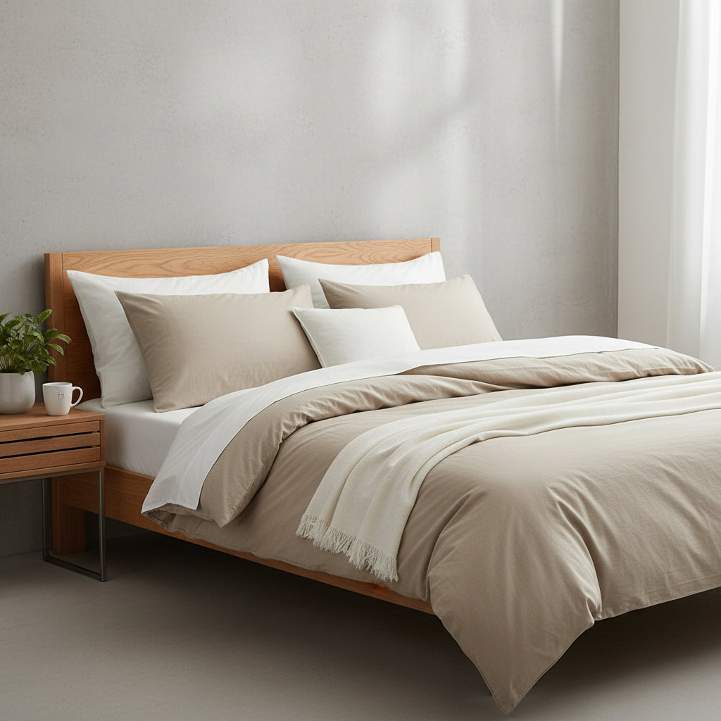 Premium Baumwoll-Bettwäsche Set | Weich & Atmungsaktiv - Generated Image 13