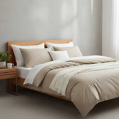 Premium Baumwoll-Bettwäsche Set | Weich & Atmungsaktiv - Generated Image 13