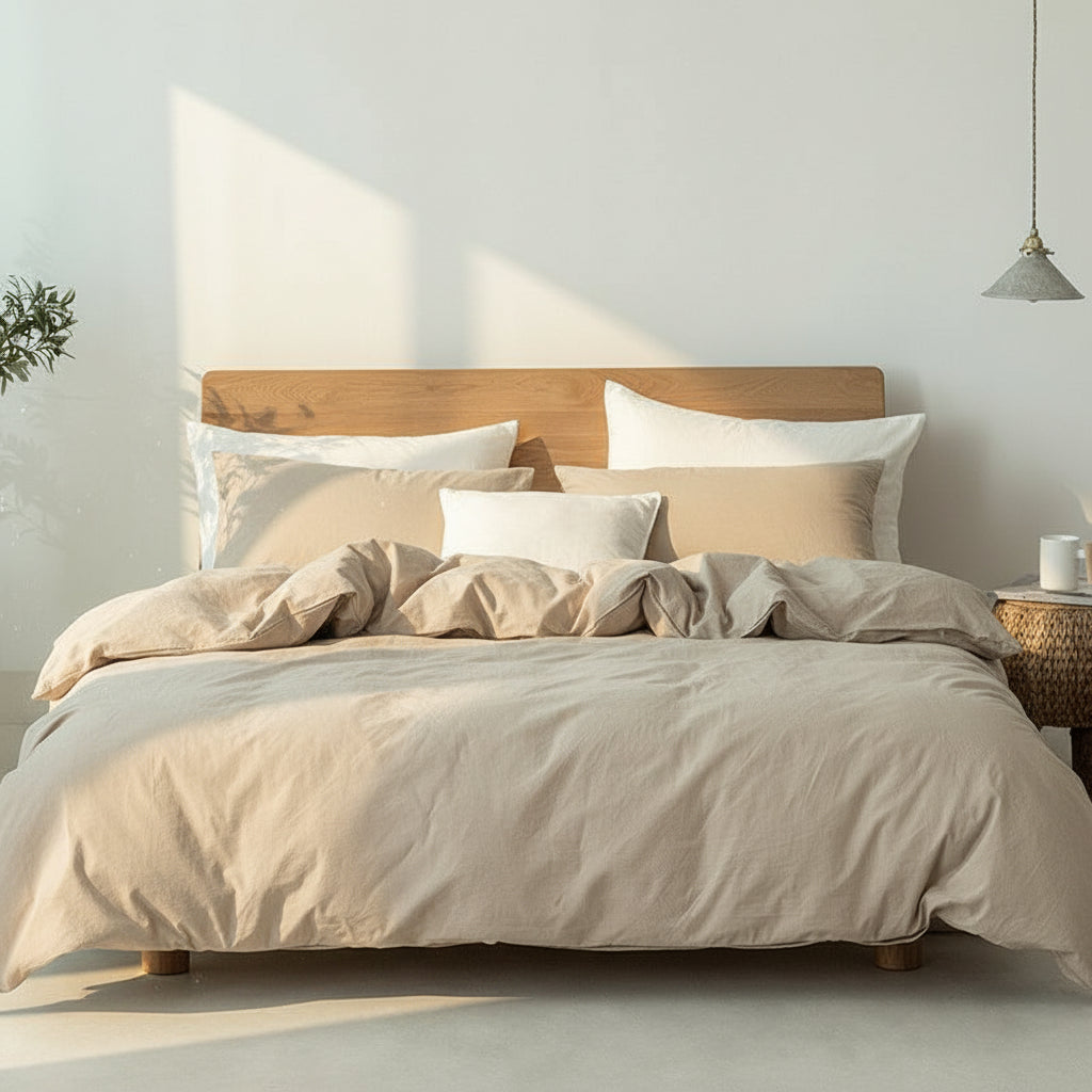 Premium Baumwoll-Bettwäsche Set | Weich & Atmungsaktiv - Generated Image 15