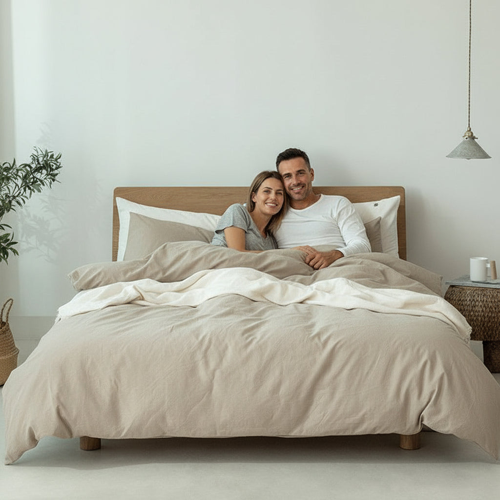Premium Baumwoll-Bettwäsche Set | Weich & Atmungsaktiv - Generated Image 17