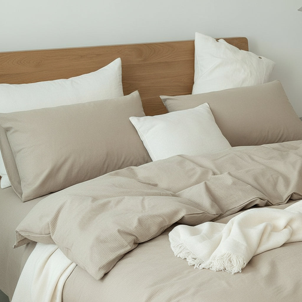 Premium Baumwoll-Bettwäsche Set | Weich & Atmungsaktiv - Generated Image 18