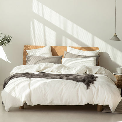 Premium Baumwoll-Bettwäsche Set | Weich & Atmungsaktiv - Generated Image 9