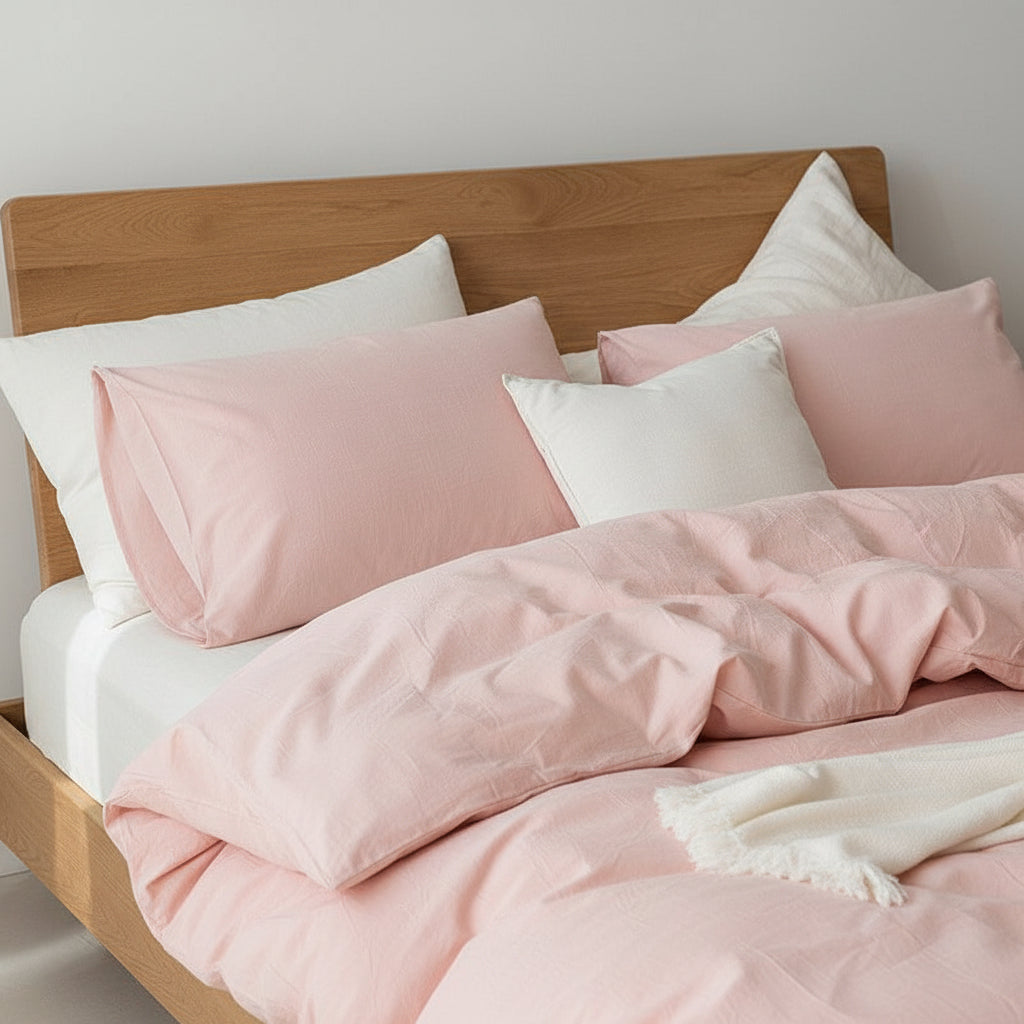 Premium Baumwoll-Bettwäsche Set | Weich & Atmungsaktiv - Generated Image 42