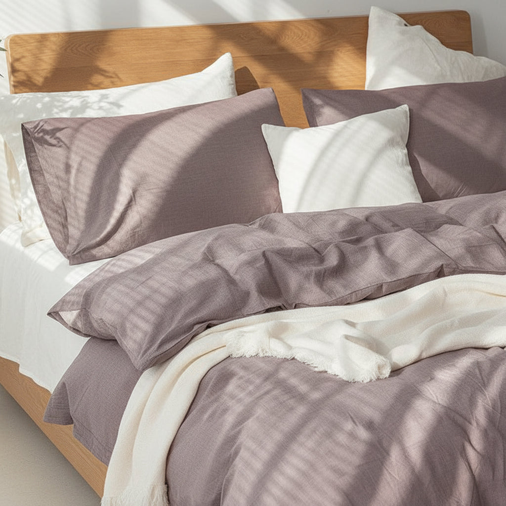 Premium Baumwoll-Bettwäsche Set | Weich & Atmungsaktiv - Generated Image 46