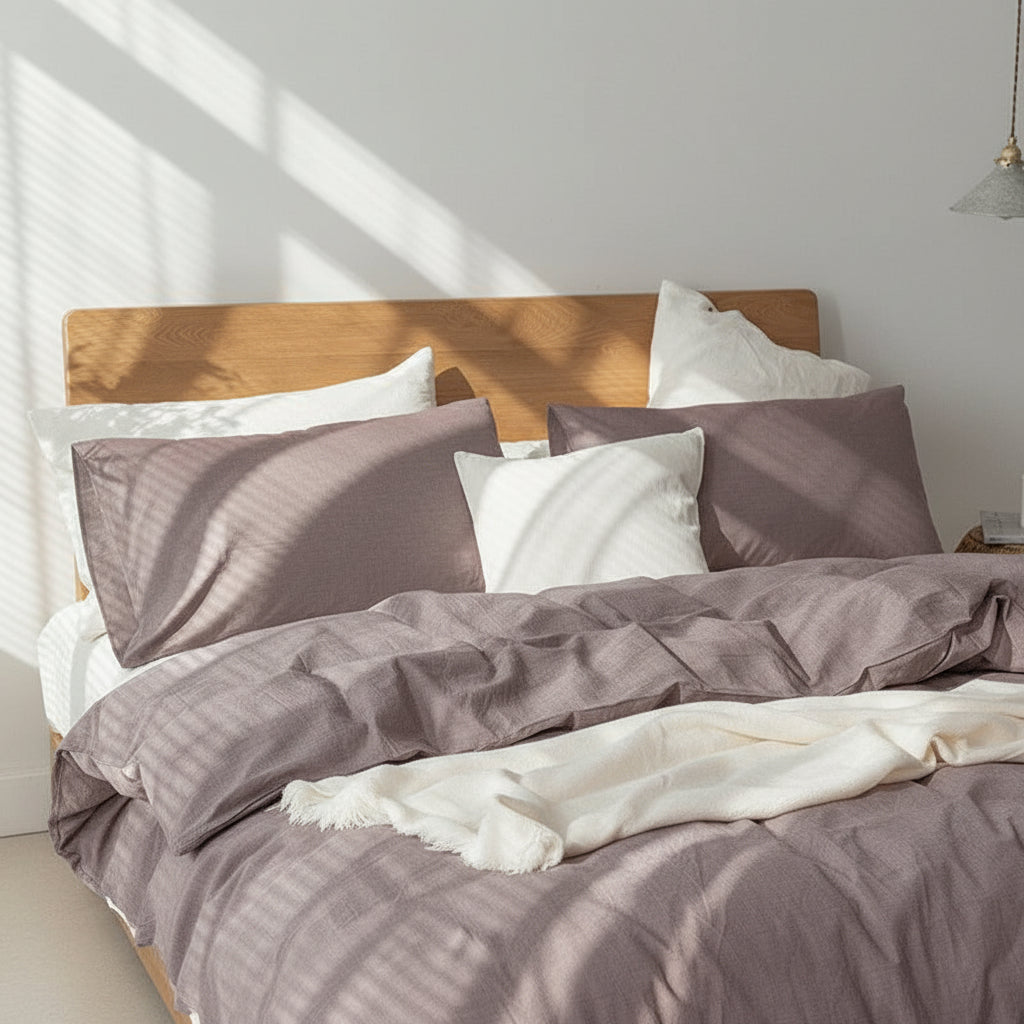 Premium Baumwoll-Bettwäsche Set | Weich & Atmungsaktiv - Generated Image 48