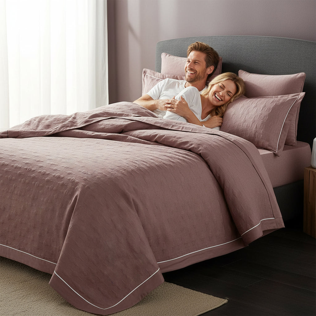 Premium Baumwolle Bettwäsche | Pflegeleicht & weich - Generated Image 41