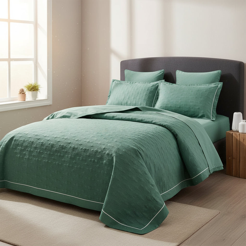 Premium Baumwolle Bettwäsche | Pflegeleicht & weich - Generated Image 9